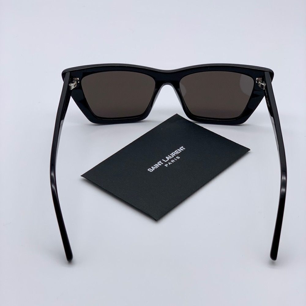 Yves Saint Laurent Black Cat-Eye Sunglasses - Picture 6 of 12